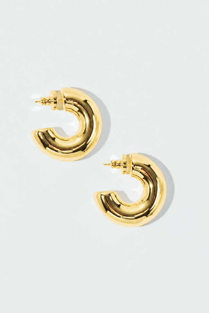 Eclipse Hoops  Gold
