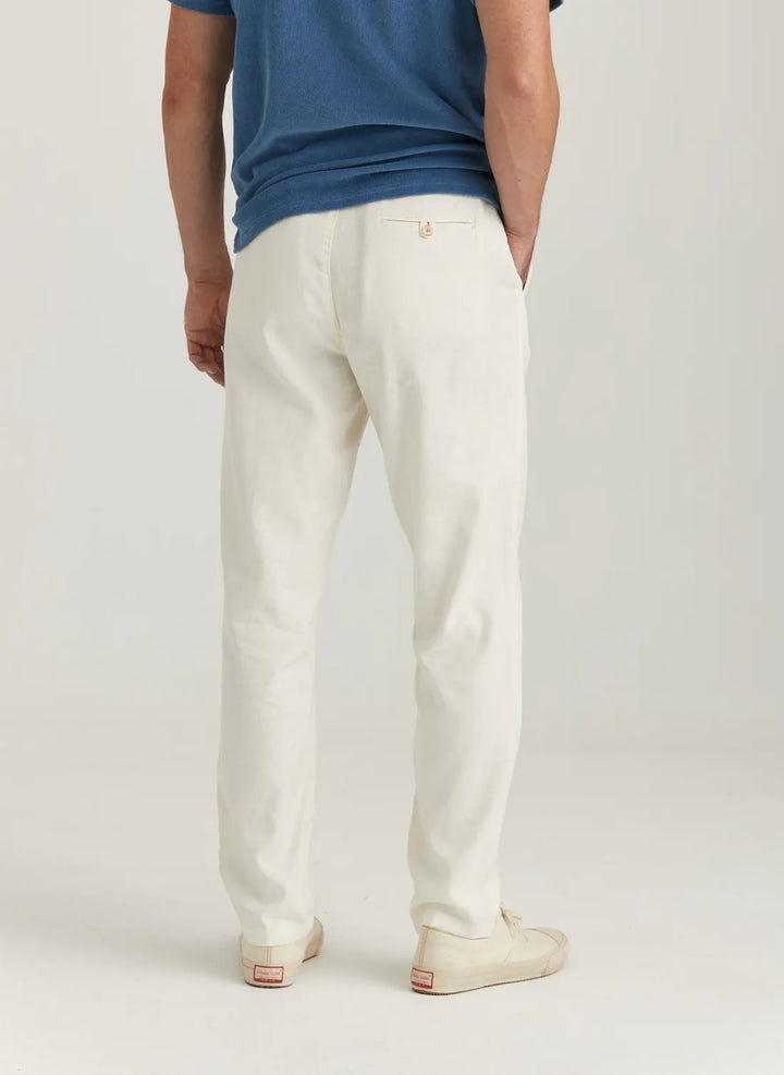 Fenix Linen Trouser  Off White