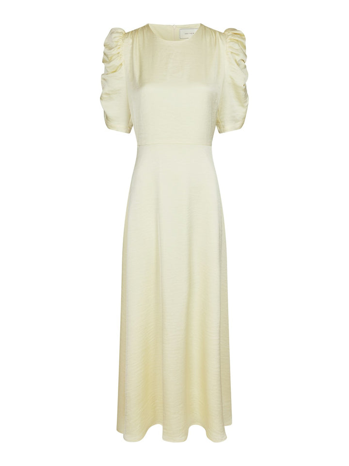 Benuti Solid Dress  Light Yellow