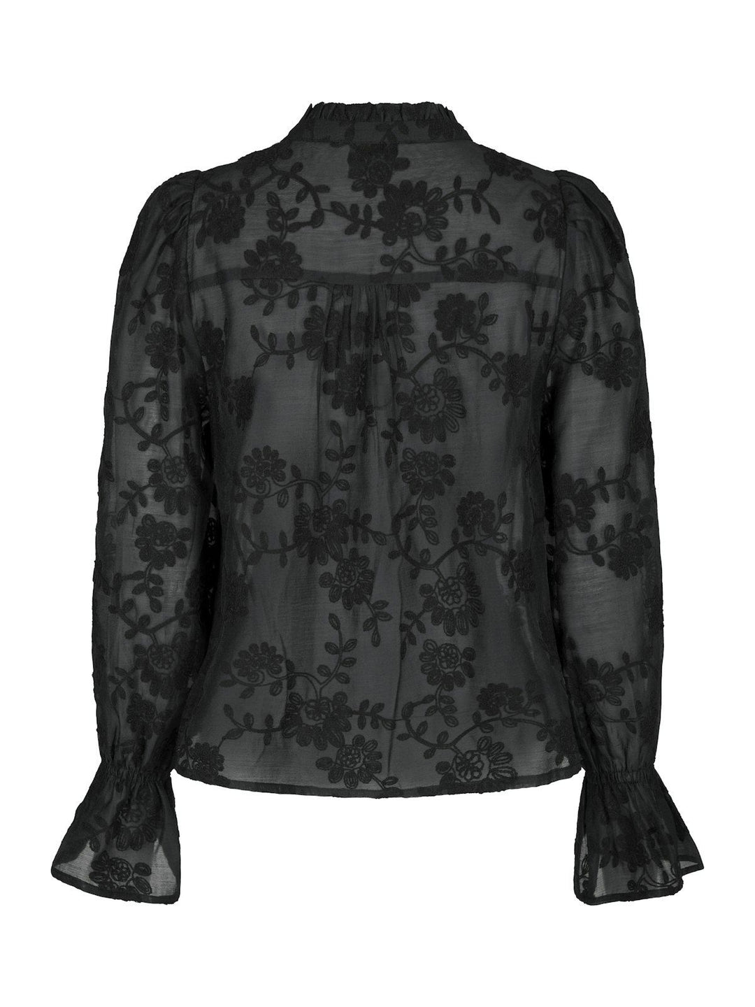 Amara Emb. Blouse Black