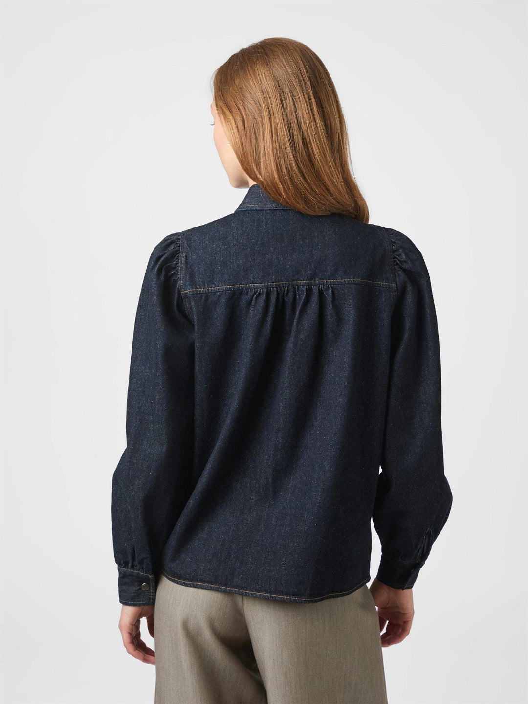 Jessa Denim Shirt  Dark Blue