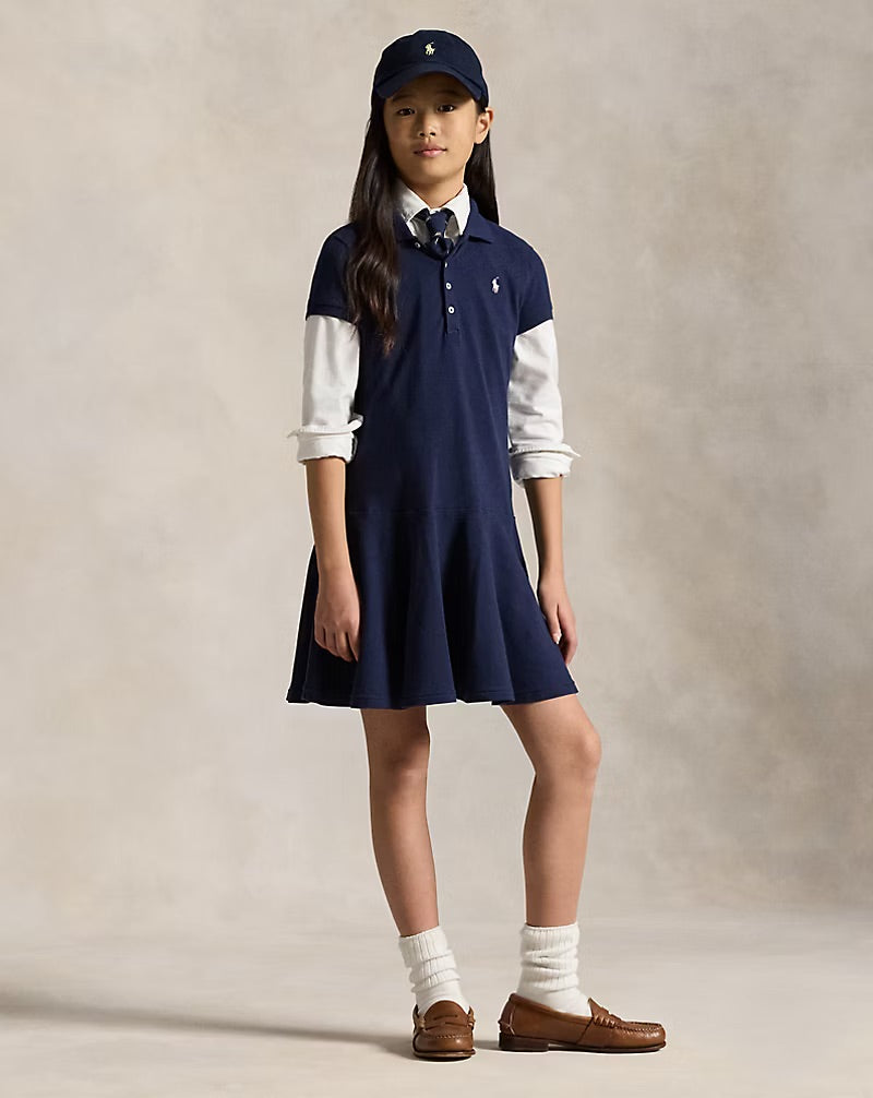 POLO DRESS-DRESSES-KNIT  Rfnd Navy