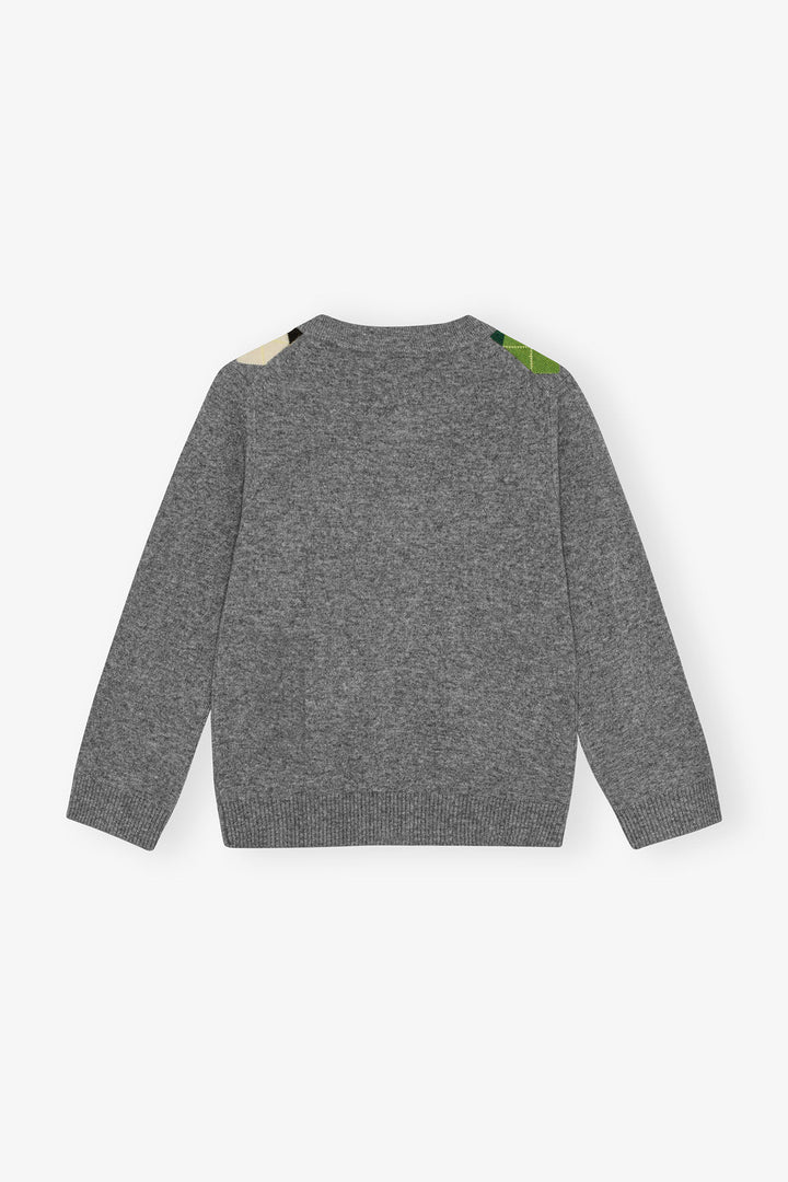 Cashmere Wool Mix Cardigan  Paloma Melange