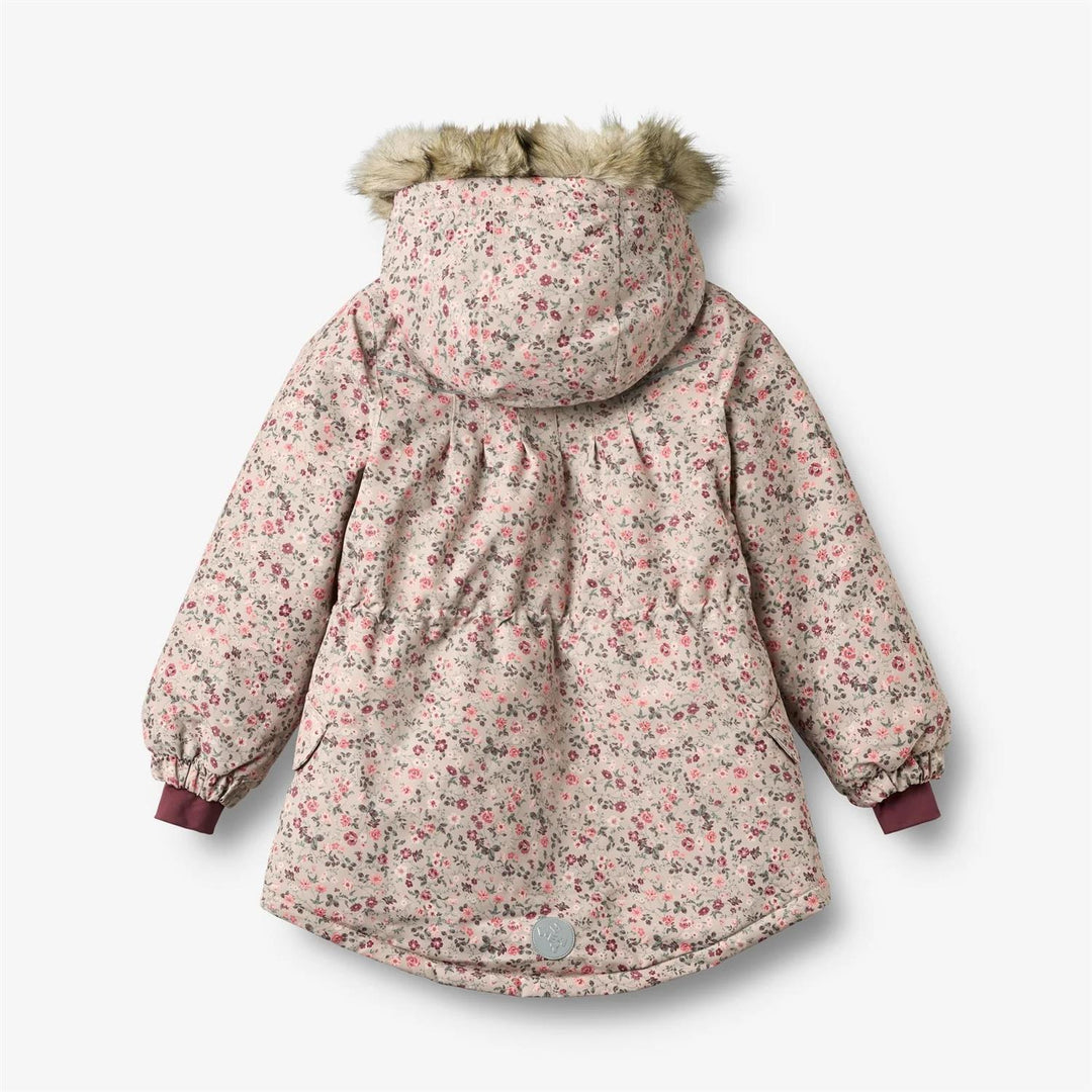 Jacket Mathilde  Grey Moon Flowers