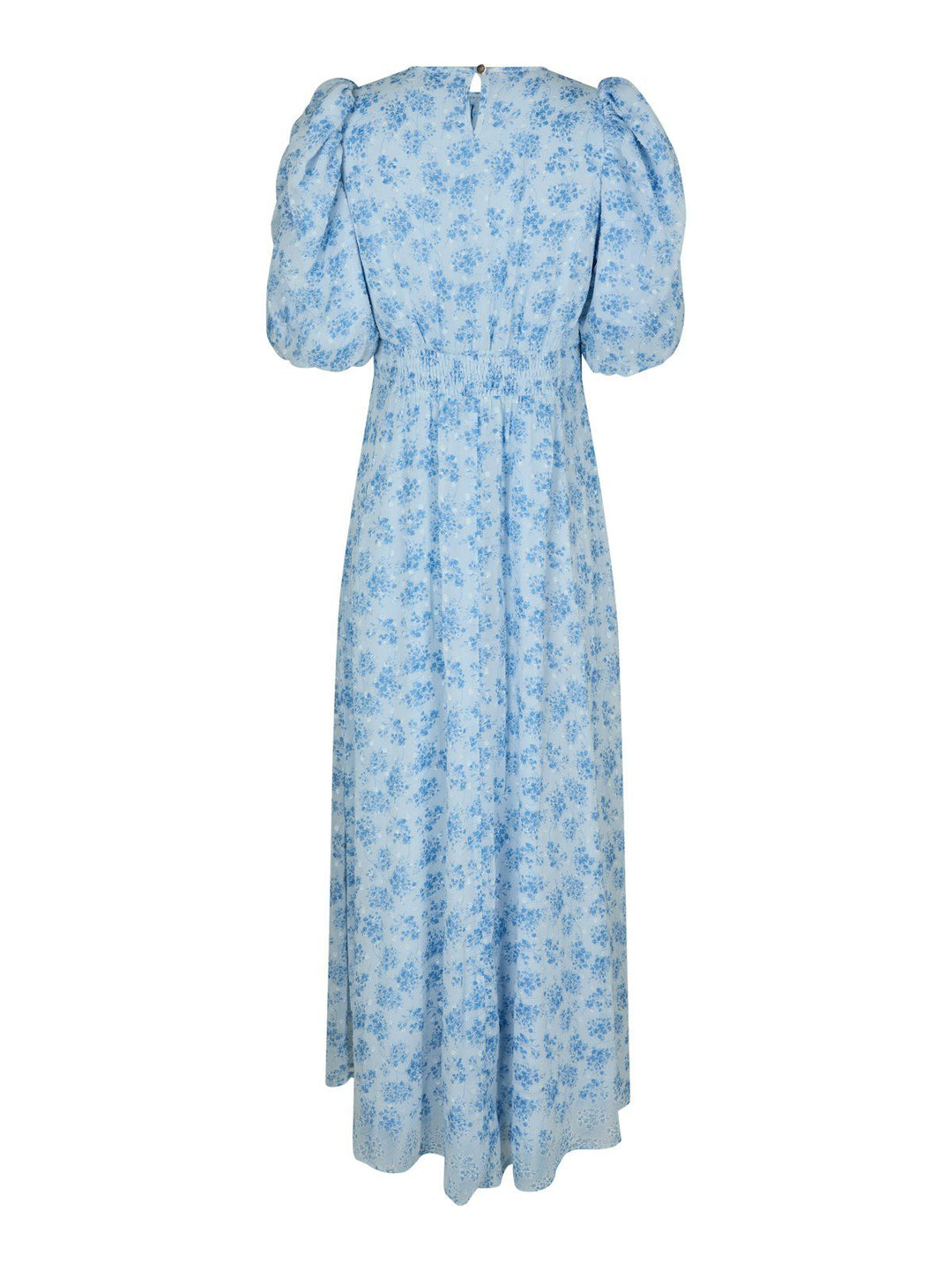 Kikka Chiffon Flower Dress  Light Blue