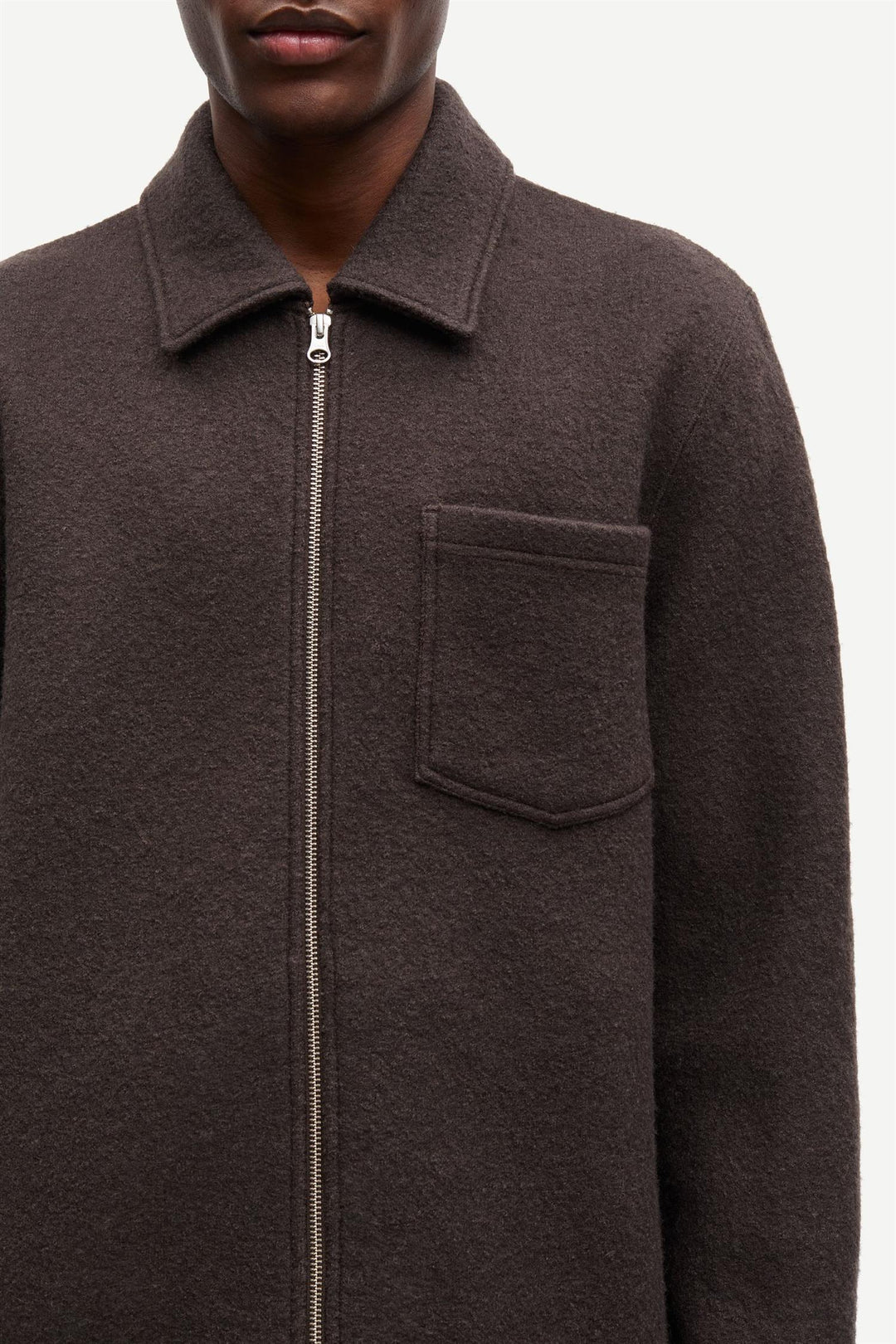 Hannes Full Zip 14612  Turkish Coffee