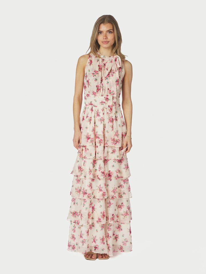 Marli Amazing Chiffon Rose Dress  Rose