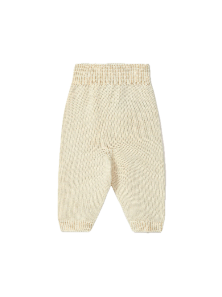 Calça sem pe  Beige