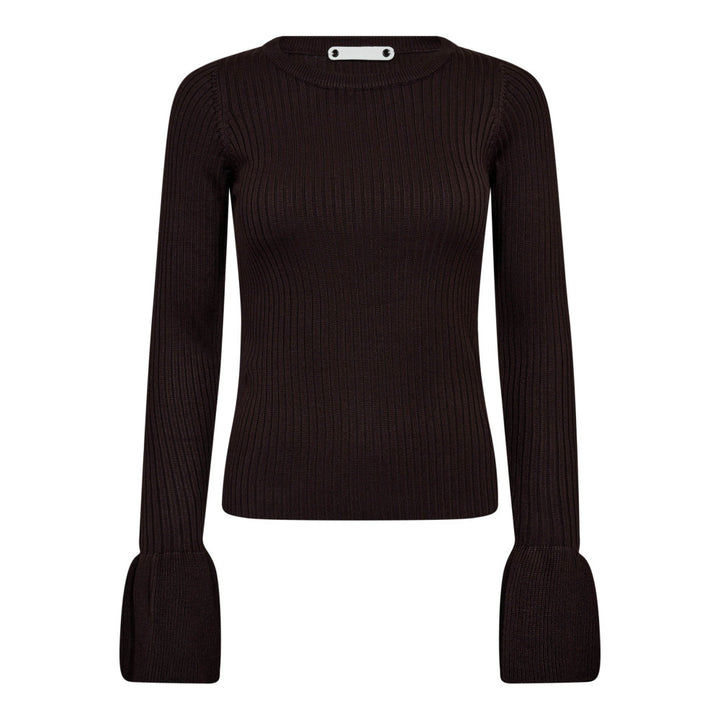 BalinCC Wide Cuff Knit  Dark Brown