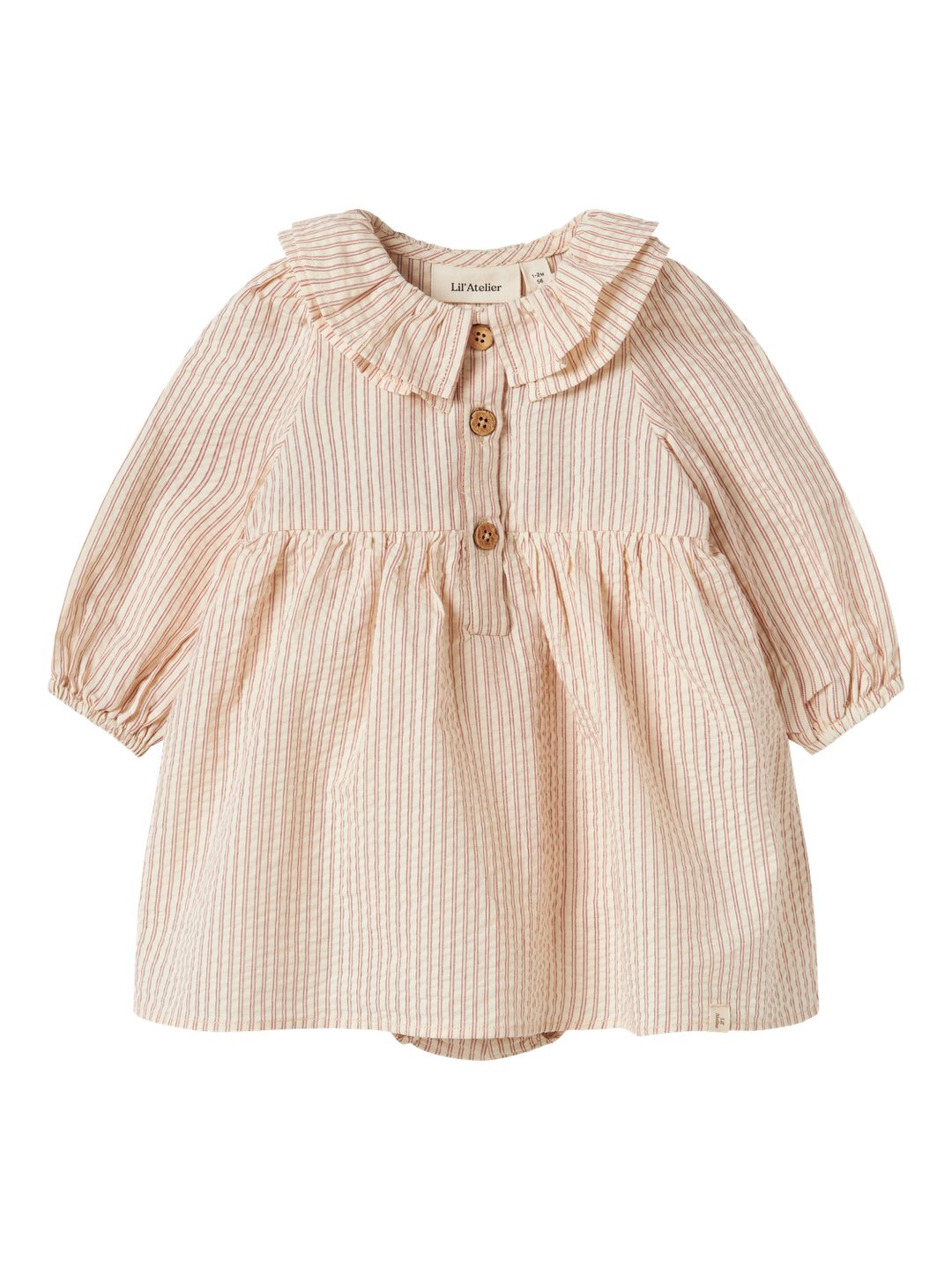 Nbflucia Ls Body Dress Lil  Offwhite