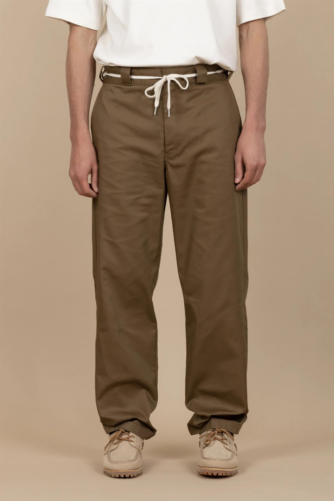 DROLE DE MONSIEUR LE PANTALON TWILL  Brown