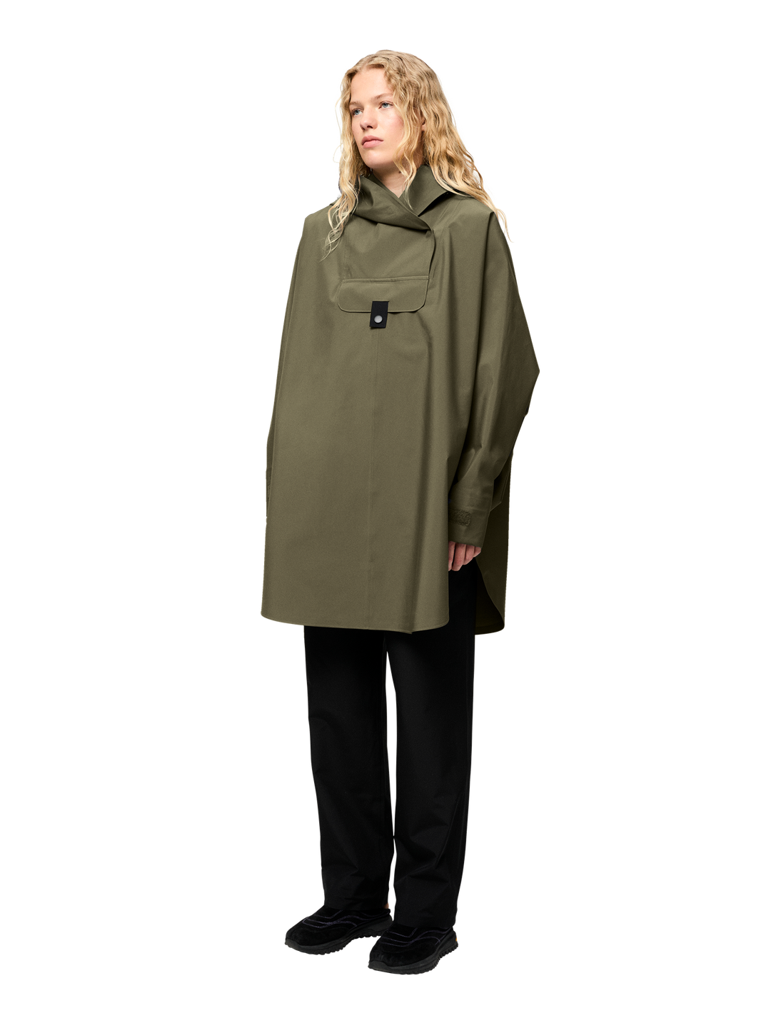 Bergen poncho  Grape Leaf