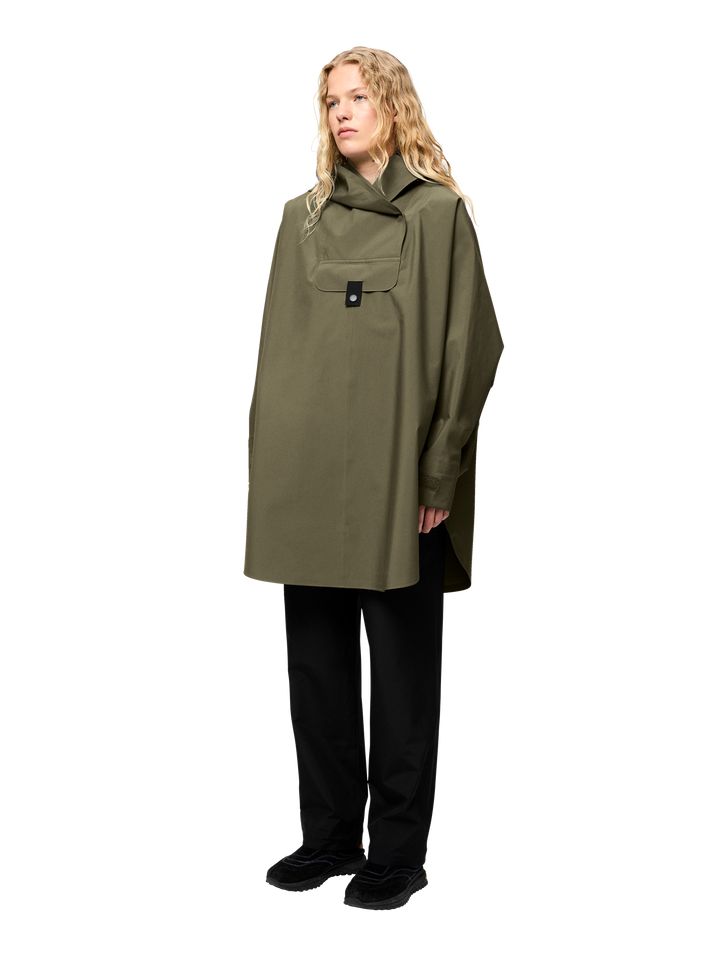 Bergen poncho  Grape Leaf