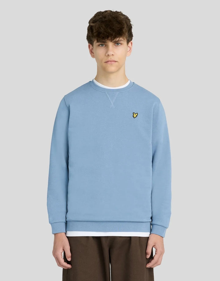 Crew Neck Sweatshirt  Power Blue
