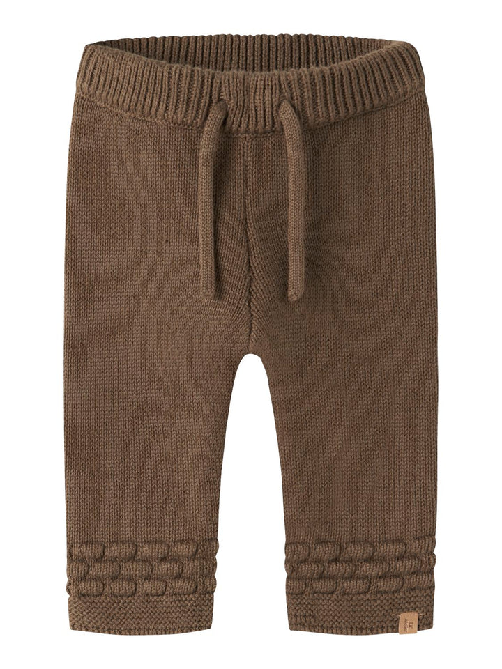Nobir Loose Knit Pant  Mellombrun