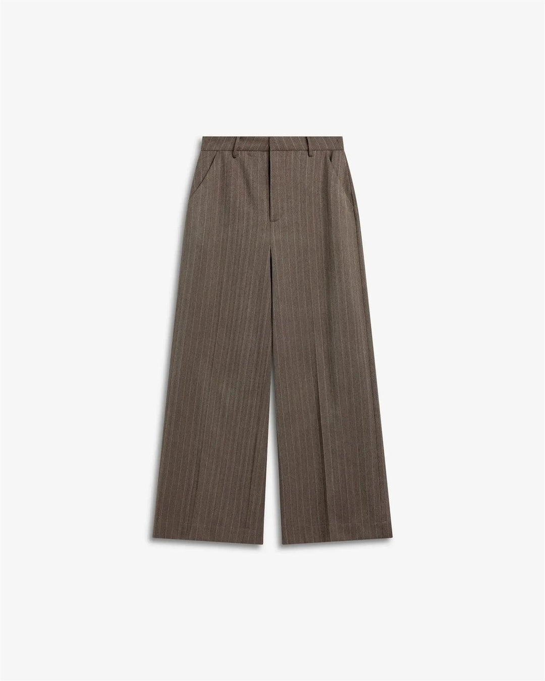 Reign Tailored Structured Pant  Mole Stripe
