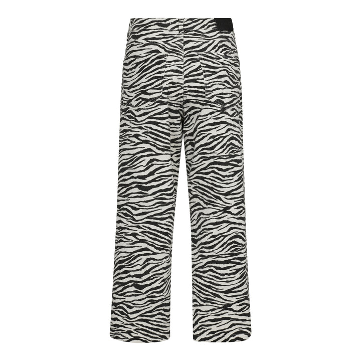 ZionCC Zebra Crop Pant  Offwhite-Black