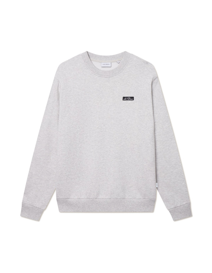 Patch Sweatshirt  Snow Melange