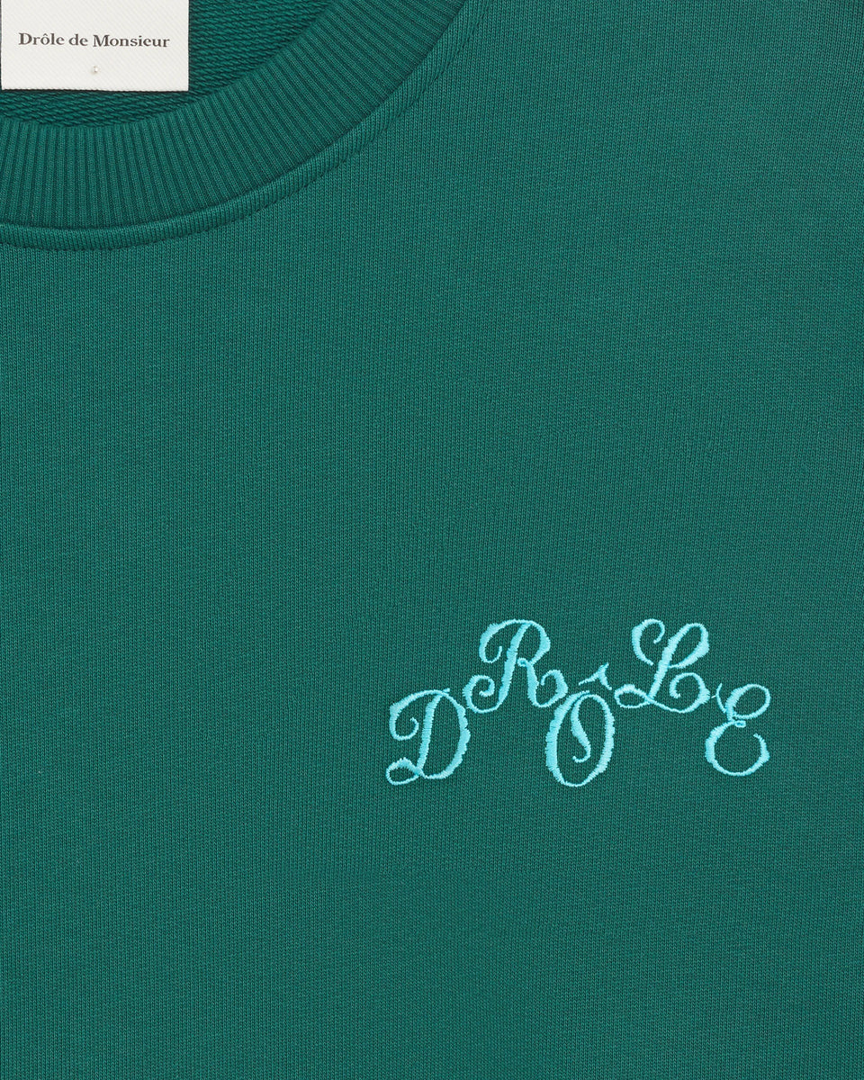 Le Sweatshirt Plateau  Dark Green
