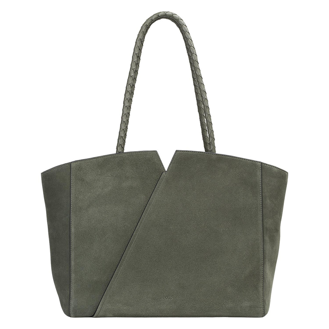 BOSS REVERS TOTE S  Dark Green