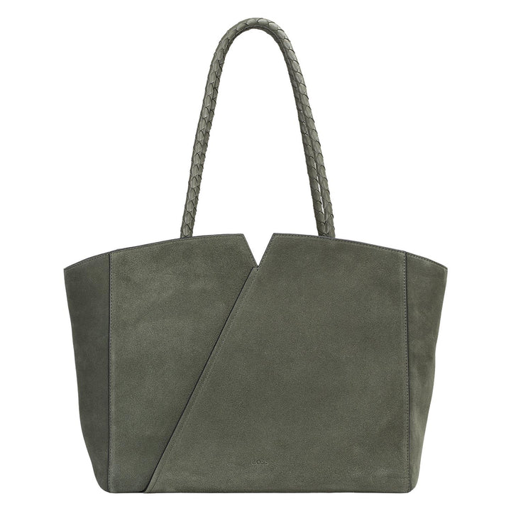 BOSS REVERS TOTE S  Dark Green