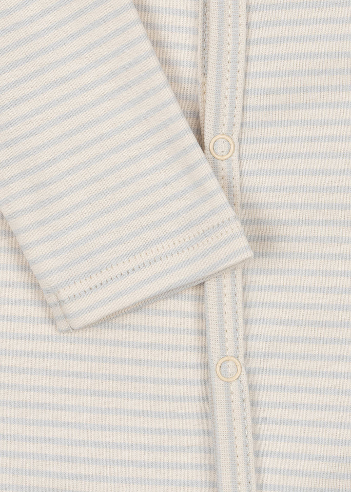 FIO ONESIE OCS  Tea Stripe Gray Dawn