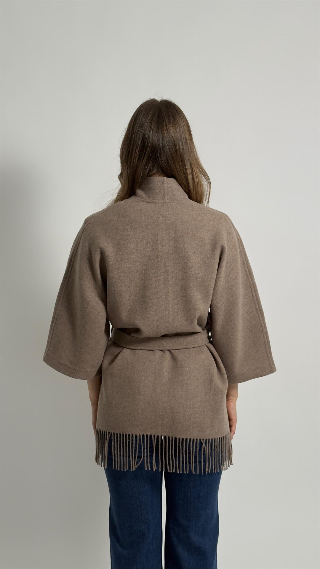 Akila Lambswool Jacket  Desert