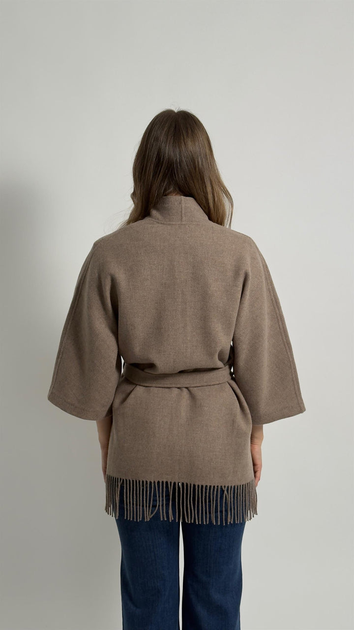Akila Lambswool Jacket  Desert