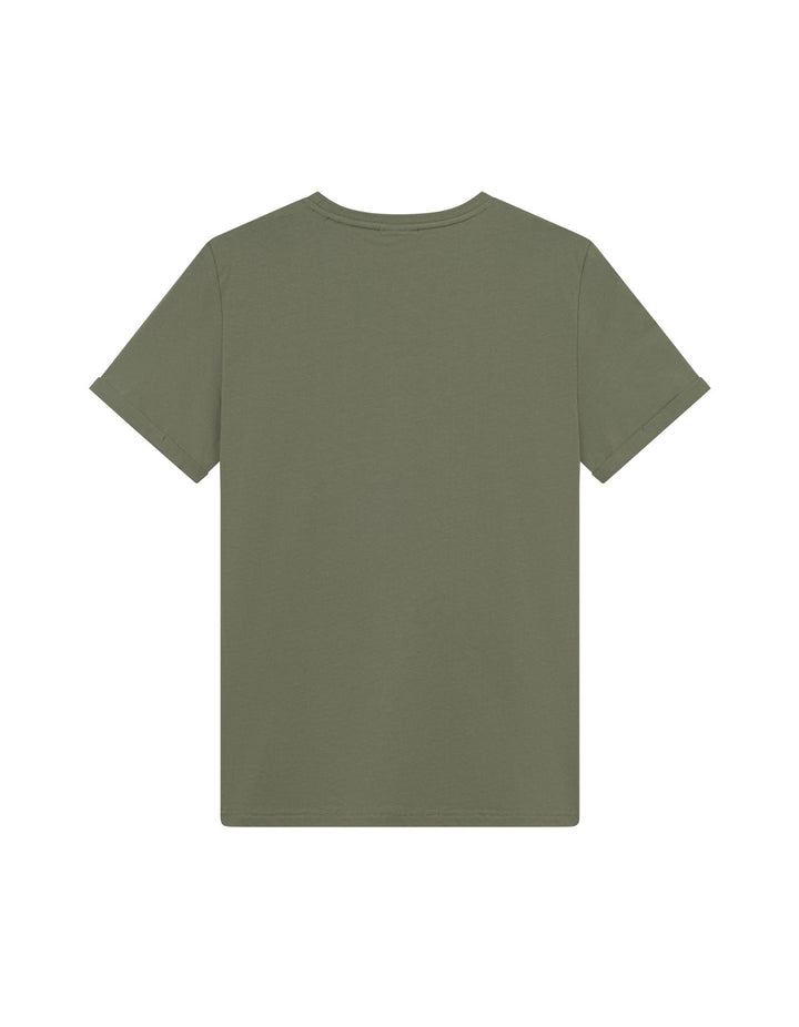 Norregaard Contrast T-Shirt  Olivine Green