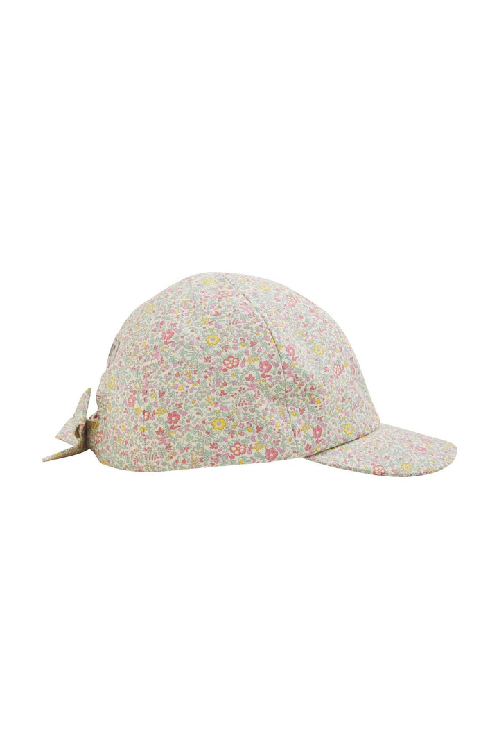 Cap in Liberty Fabric  Double Cream