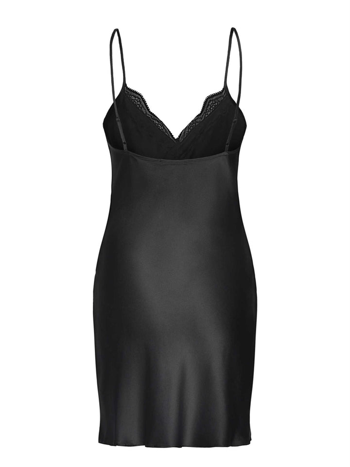 RHJackie Slit dress  Black