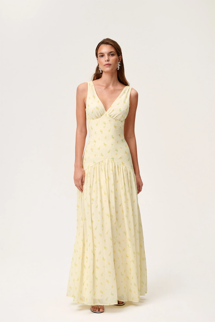 TOULOUSE DRESS  Pastel Yellow