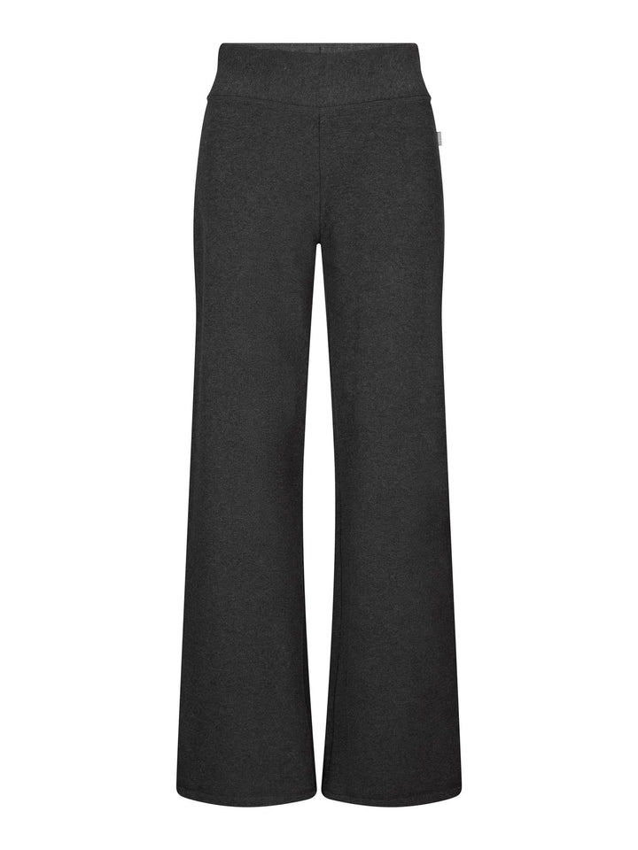 Tilly pant wide  Dark Grey Melange