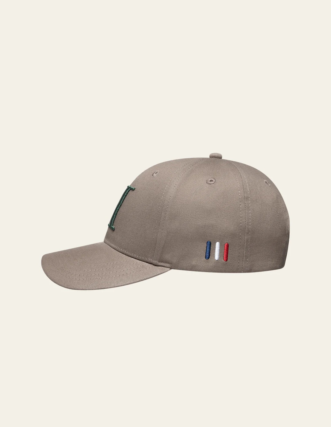 Baseball Cap Suede II  Desert Taupe/Pine Green