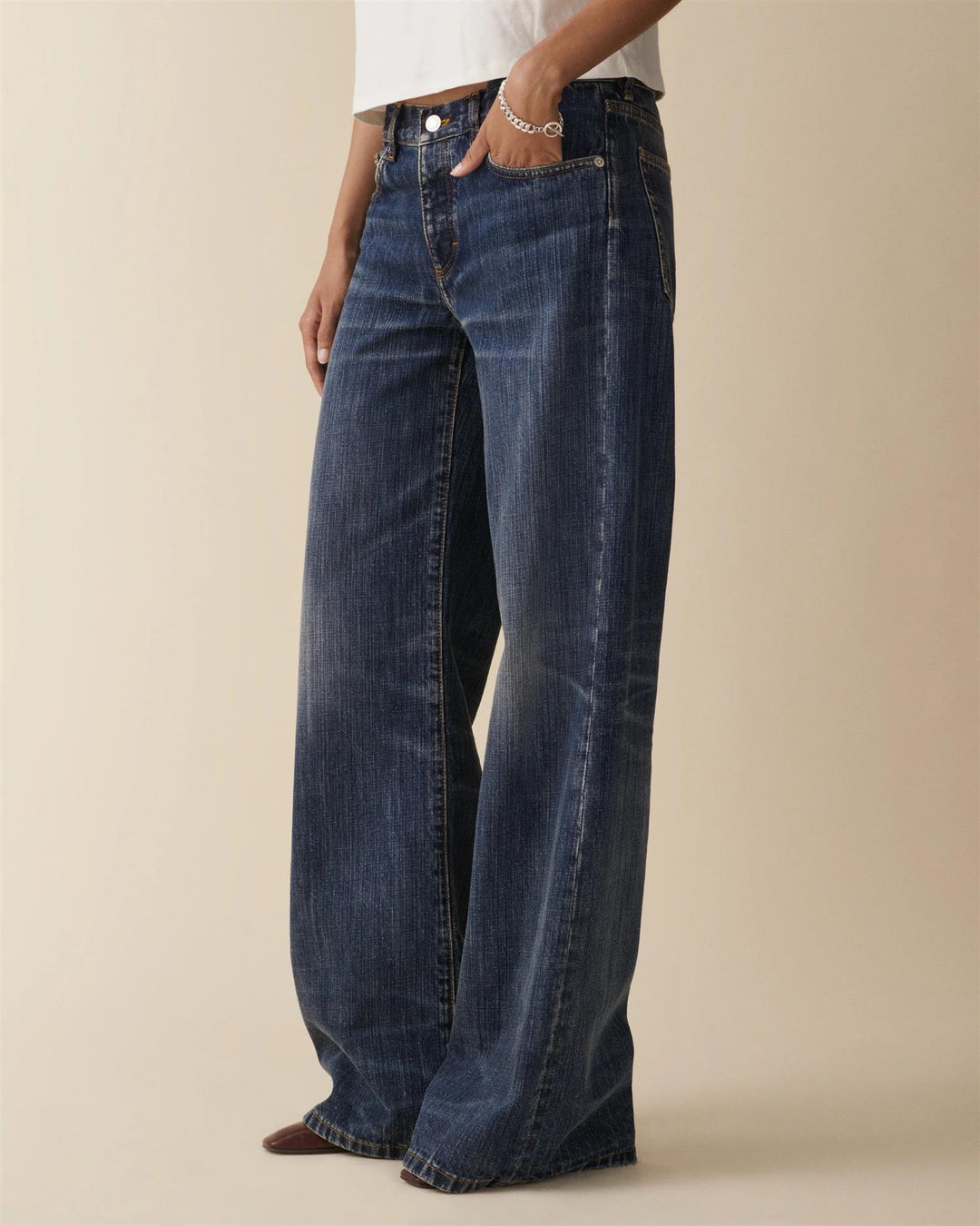 Kyoto  Dark Blue Righe