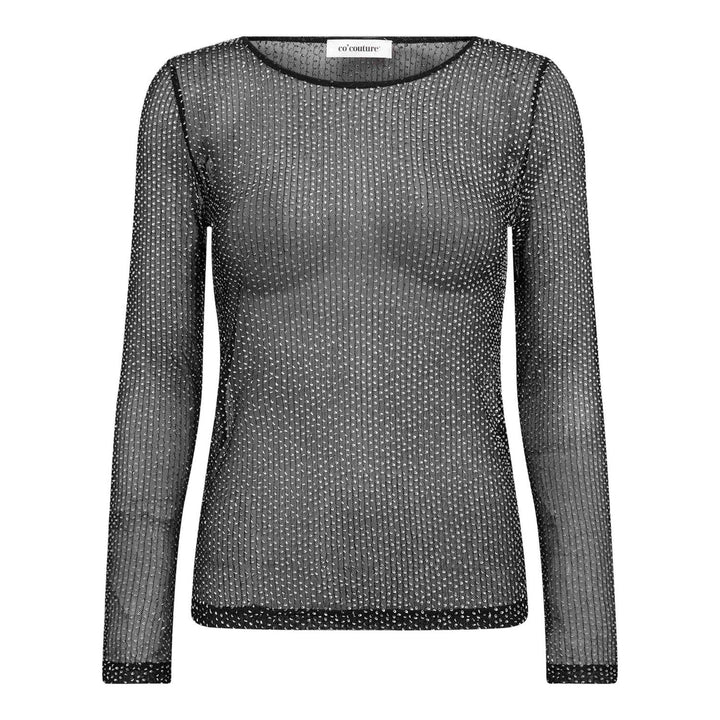 NasoCC Sequin Blouse Black