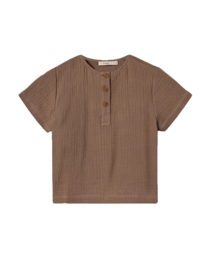 CHA CHA SS T-SHIRT  Pine Bark