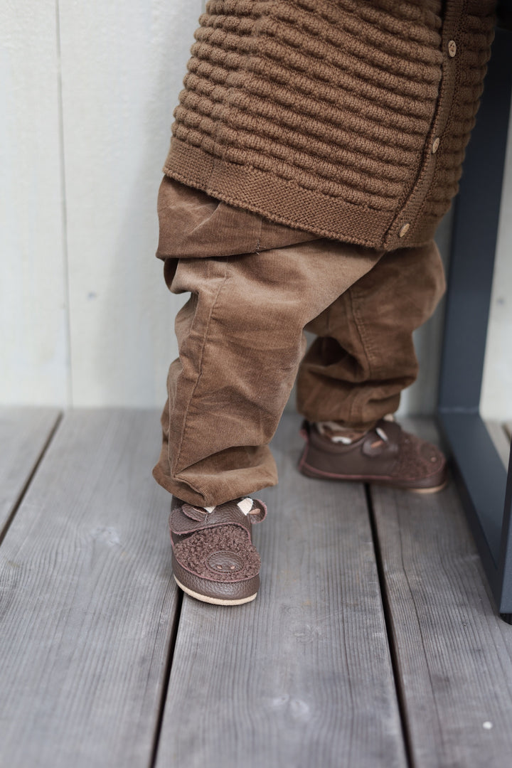 Nbmsomba Loose Cord Pant-So Lil  Mellombrun