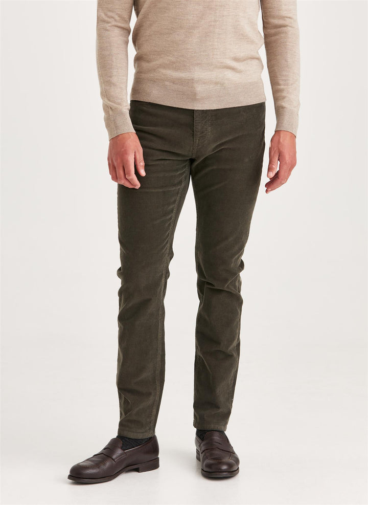 James Cord 5 Pocket  Olive
