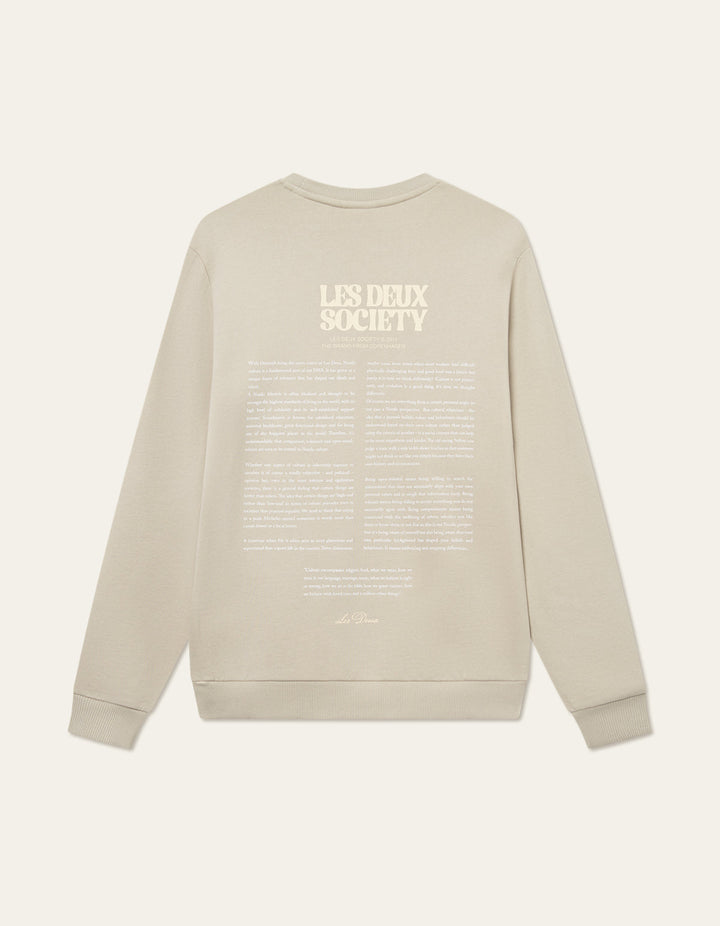 SOCIETY SWEAT  Light Sand/Summer Melon