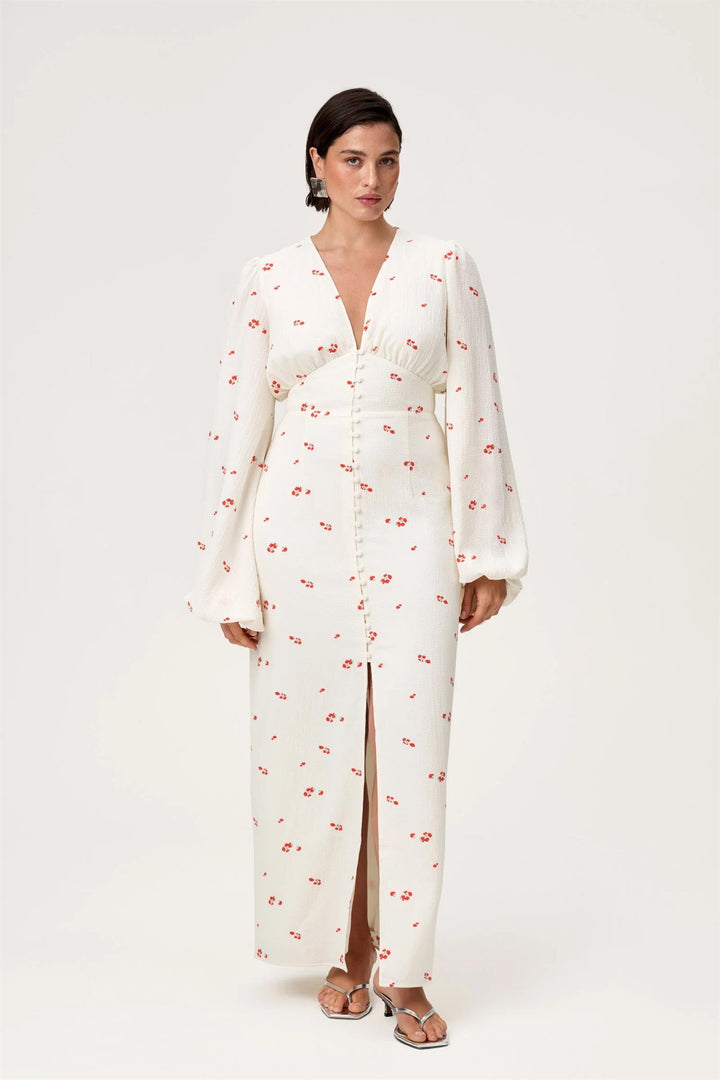 Positano Maxi dress  White Rose