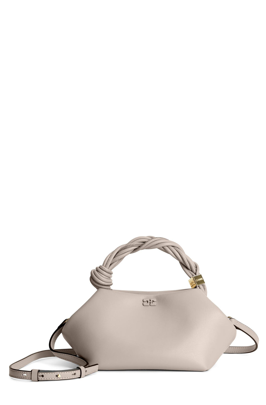 Ganni Bou Bag Small  Oyster Gray