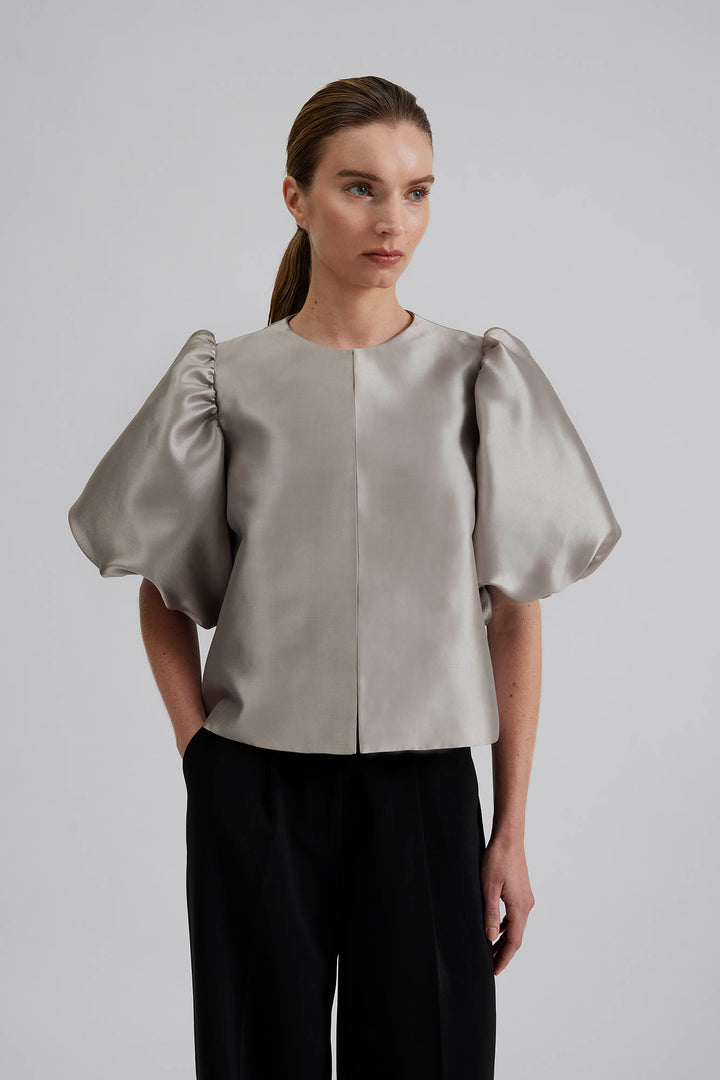 Cleo Blouse  Steel Grey