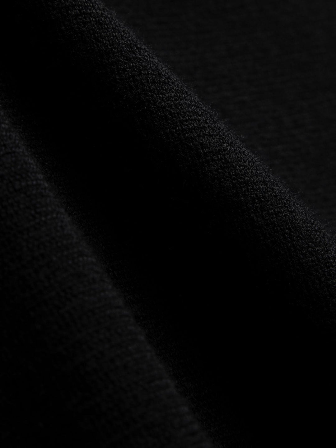 Flora Merino Dress  Black