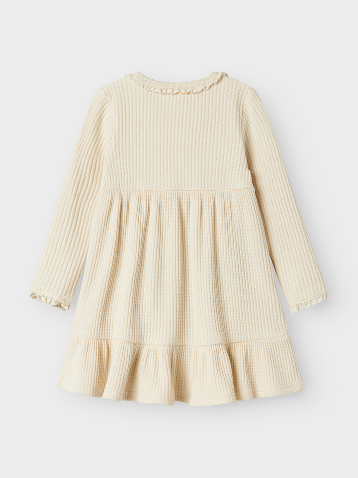 NMFOSANNE LS DRESS LIL  Offwhite