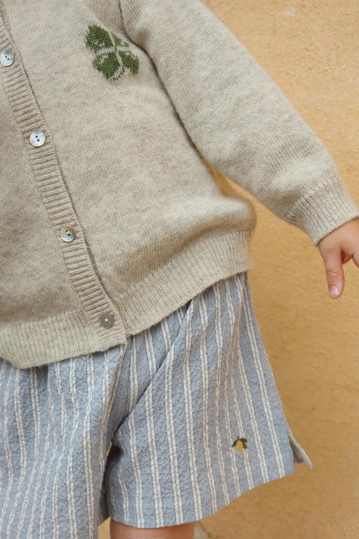 ELLIOT SHORTS GOTS  Trio Bleu Stripe