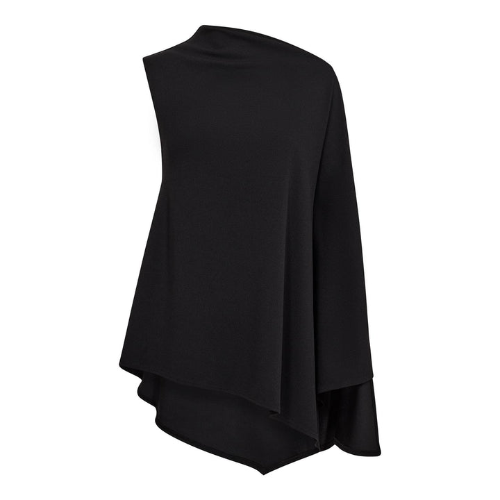 FalconCC Drape Top Black