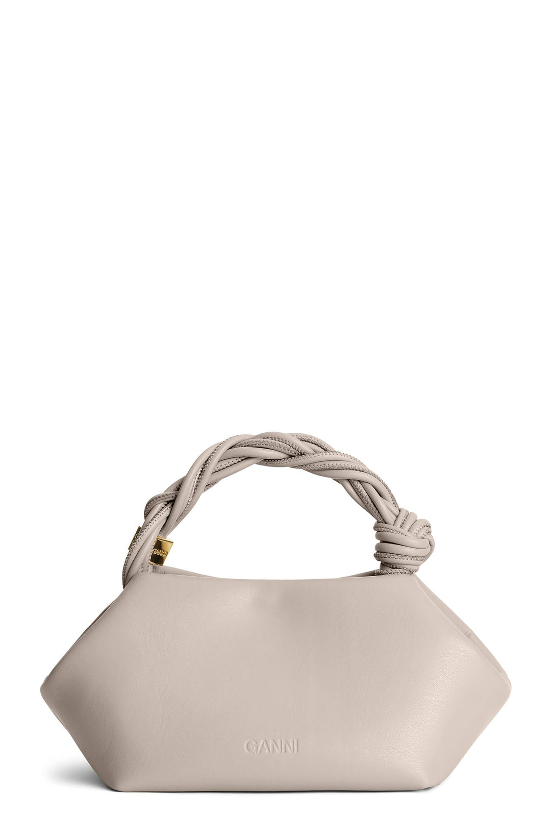 Ganni Bou Bag Small  Oyster Gray