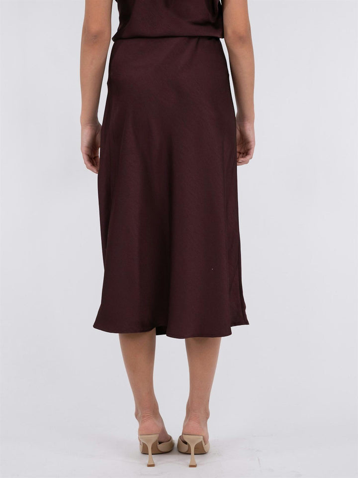 Bovary Skirt  Burgundy