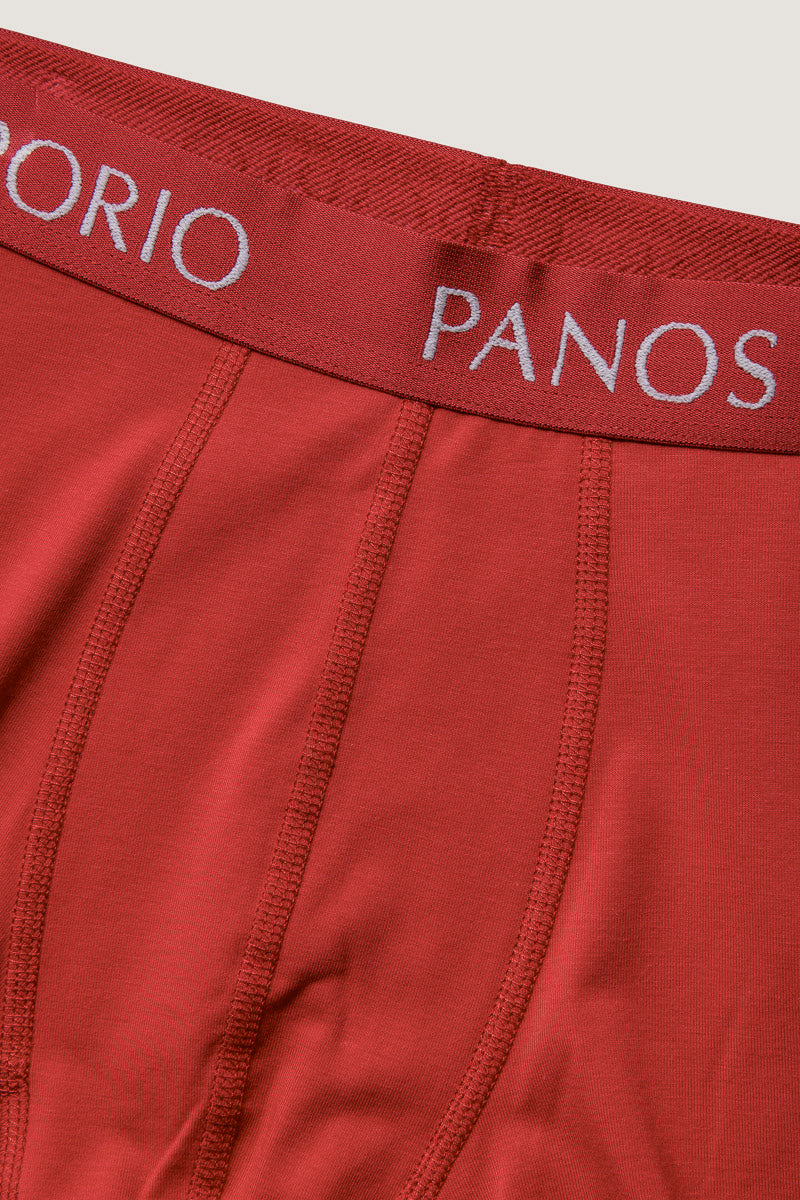 3pk Base Bamboo Boxer  Navy/Lipstick Red/Water